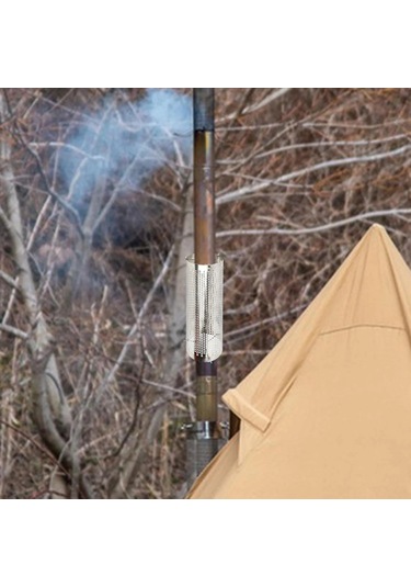 Campasist Soba Borusu Delikli Çadır Yanık Koruyucu