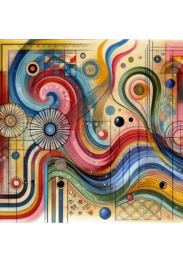 İskandinav Soyut Tablo Set Çerçevesiz 50x50cm Pvc Tablo 4'lü Set 024 Her Bir Tablo 50x50cm Büyüklüğündedir.