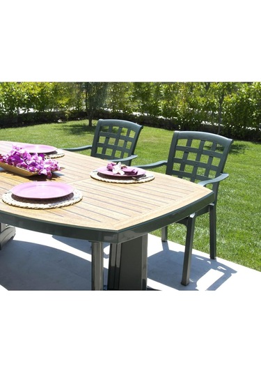 Papatya Pasha Koltuk - Plastik Bahçe Balkon Koltuğu