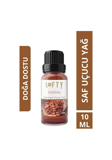 Lofty Sandal Uçucu Yağ Buhurdanlık Esansı Oda Kokusu 10 ML