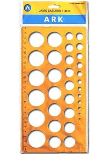Ark Daire Şablonu 085 Şeffaf