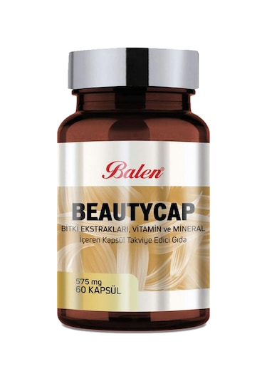Balen Beautycap Bitki Ekstraktı-Vitamin-Mineral 60 Kapsül 3 Adet