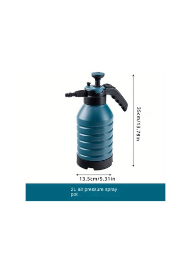 Tcherchı Yüksek Hava Basınçlı Sulama Yağmurlama Potu Mavi