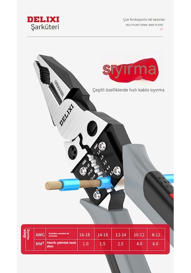 7 Dahil Olmak Üzere Anahtarlı Endüstriyel Sınıf Mengene