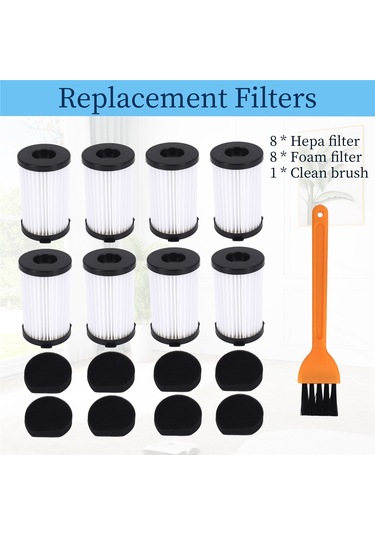 Leasetake Moosoo D600 Ve Ariete Handyforce Elektrikli Süpürgeler İçin Yedek Filtreler Rbt 2761 Rbt 2759 8 Filtre + 8 Köpük Filtre İçerir Leasetake Moosoo D600 Ve Ariete Handyforce Elektrikli Süpürgeler İçin Yedek Filtreler Rbt 2761 Rbt 2759 8 Filtre + 8 Köpük Filtre İçerir