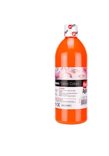 Red Apple Neon Kumaş Boyası 500 Ml Turuncu