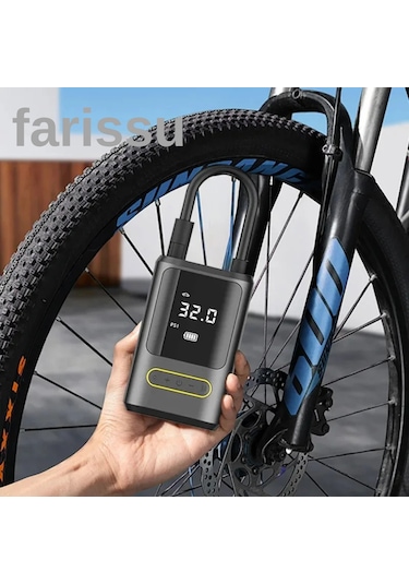 Taşınabilir Şarjlı Akıllı Lastik Şişirme Pompası Model: Atj-8466