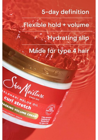 Shea Moisture Curl Stretch Çok Amaçlı Hacimlendirici Durulanmayan Saç Kremi 325ml
