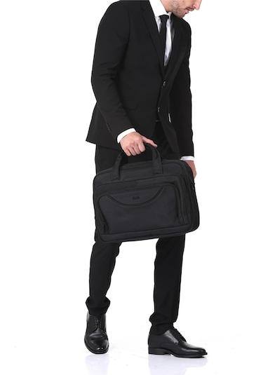 Ççs 71384 Çapraz Omuz Askılı Evrak Çantası Siyah