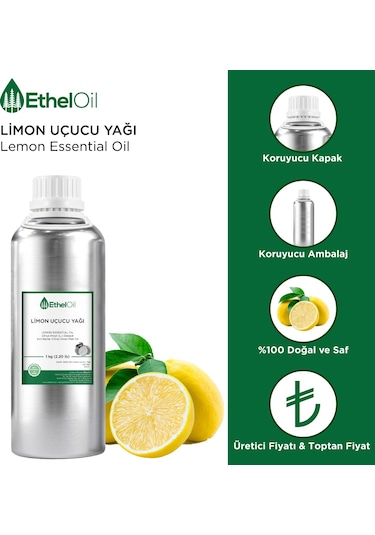 Etheloil Limon Uçucu Yağı 1 KG