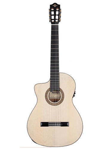 Martinez Mp 5 Cet Lh Solak Elektro Klasik Gitar Natural