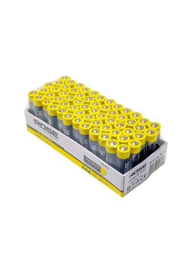 Rose Aaa Ince 1.5v Kalem Pil 60'lı Paket