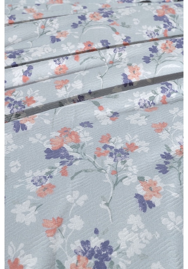 Elart Floret Pike Çift Kişilik 200x220 Cm Yeşil Yeşil