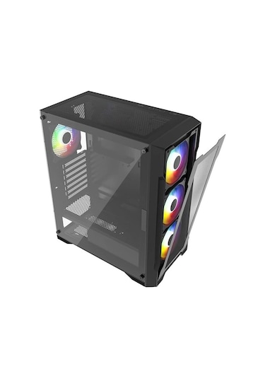 Powerboost PB-PS6849 B 650 W 80+ Bronze Gaming Mid-Tower Bilgisayar Kasası