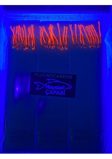 Florocarbon Arnavut Çaparisi 12 No 3lü Paket 0.12/0.24 Uv Pembe