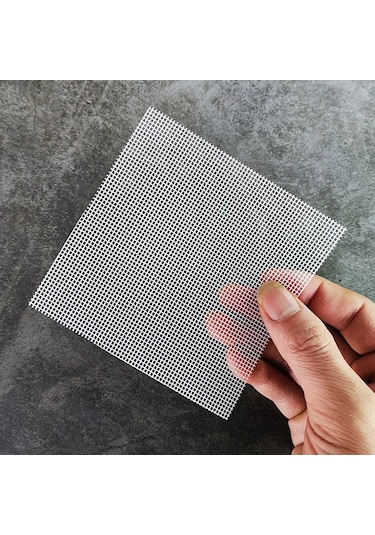 10x10cm 100 Adet-saksı Delik Örgü Pedi, Bonsai Saksısı Alt Izgara Mat, Toprak Kaybını Önler, Nefes Alabilen Yayılım İstasyonu, 10 Adet, 100 Adet