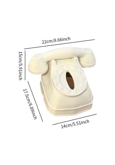 Homyl Ev Oturma Odası Tuvalet Için Mendil Kutusu Kapağı Beyaz