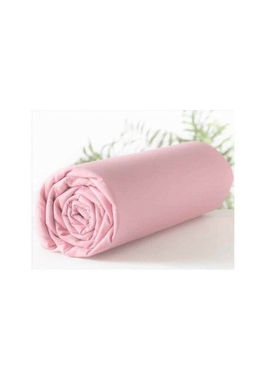 Aslans Battal Boy Lastikli Çarşaf Pembe(180X200)