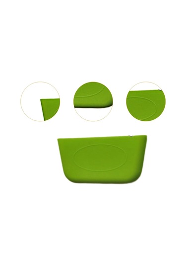 Homyl Tencere Kulp Kapağı Potholders Wok Ev Tava Için Yalıtım Yeşil