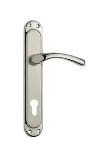 Eriş Kumru Nikel Saten Yale Kapı Kolu Seçenekli 2 Takım