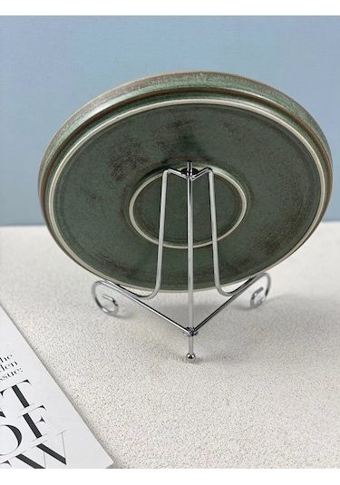 Lunext Dekoratif Tabak İçin İç Mekan Standı 453041319 Gri