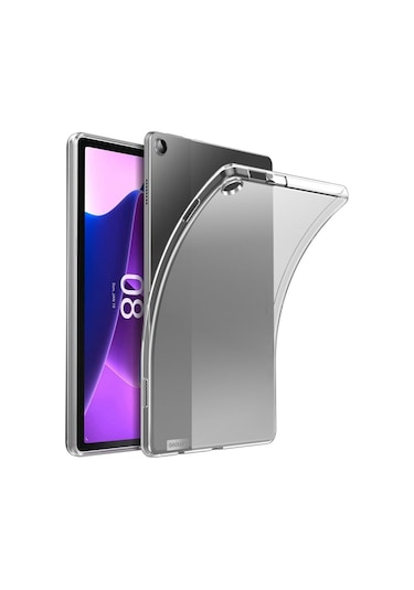 Honor Pad 8 12 İnç Uyumlu Kılıf Şeffaf Silikon Tpu Esnek Arka Kapak