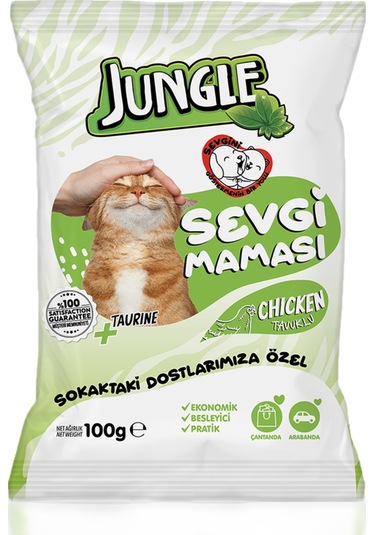 Kedi Sevgi Maması Tavuklu 100 Gr