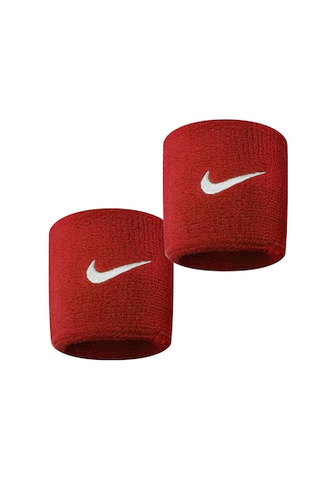 Nike Swoosh Wristbands Havlu El Bilekliği Kırmızı Renk Kırmızı