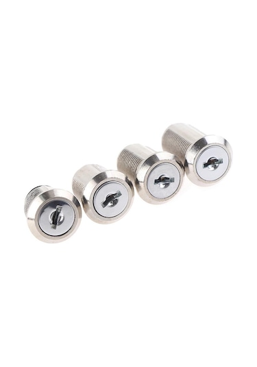 Donanım Silindir Kilitleri Kapı Dolabı Posta Kutusu Asma Kilit Çekmece Dolap Kilidi 30mm Aynı Anahtar