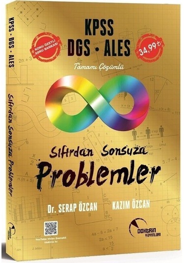 Doktrin Yayınları Kpss Dgs Ales Sıfırdan Sonsuza Problemler Soru