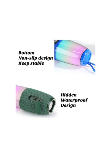 T&G TG644 Bluetooth 5.3 Tws RGB Taşınabilir Hoparlör