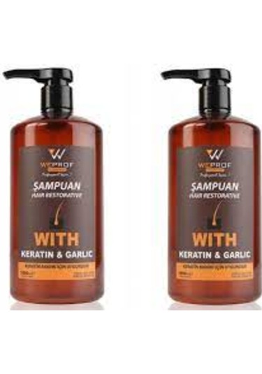 Weprof Keratin ve Sarımsak Bakım Şampuan 2 x 1 L