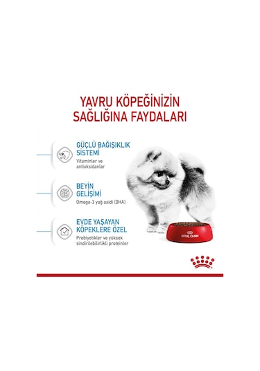 Royal Canin Puppy Mini Indoor Tavuklu Köpek Maması 1500 G
