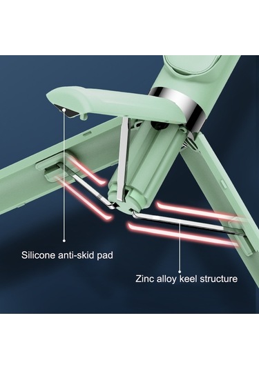 Cbtx Entegre Takviye Omurgası Canlı Masaüstü Bluetooth Mobil Selfie Stick Limon Sarı