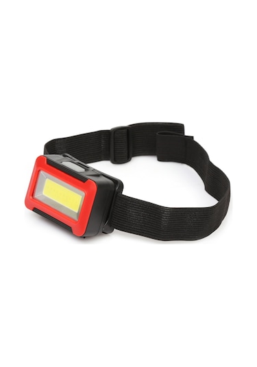 Ultratekno Cob Ledli Kafa Lambası Kafa Feneri Or-2068 Kırmızı