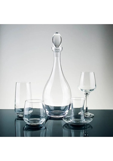 Lav Pazarötesi-lal Çeyiz Seti 61 Parça 12 Kişilik Su Bardak Takım