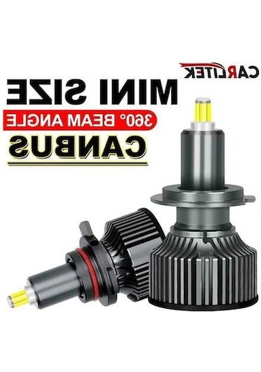 Flybuy 72 Csp 3d 360 H7 Led Canbus Araba Farlar Ampuller H9 H8 H11 H4 H1 H3 Hb3 9005 Mını 360 Led H9 12 Araba Farları Uygun 12