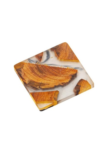 Büyük Bardak Altlığı Şeffaf Doku Yeniden Kullanılabilir Haşlanma Önleyici Diğer