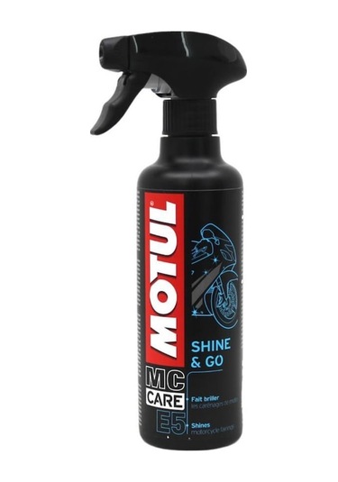 Motul E5 Shine & Amp Go Hızlı Cila +Parlatıcı Sprey 400 ML