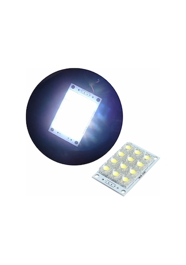 Dc 3v 5v 1w Beyaz Led Board Modül 12 Adet Led Masa Gece Lambası