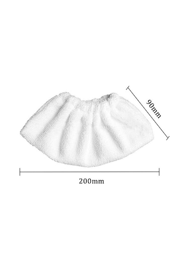 Forestbird Paspas Bezi Karcher Uyumlu Easyfix Sc2 Sc3 Sc4 Sc5 Buharlı Temizleyici Mikrofiber Zemin Elbise Buharlı Fırça