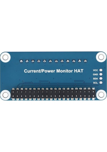 4 Kanallı Akımgerilimgüç Monitör Raspberry Pi Hat