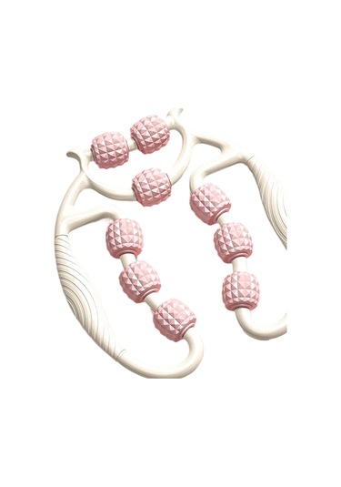 Suntek Bacak Masaj Silindiri 360 Derece Aleti Antrenman Kapalı Pembe