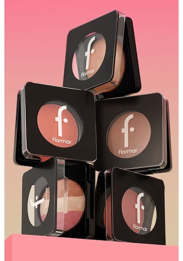 Flormar Işıltılı Fırınlanmış Allık - Baked Blush-On - 056 Peachy Pink - 8682536051521