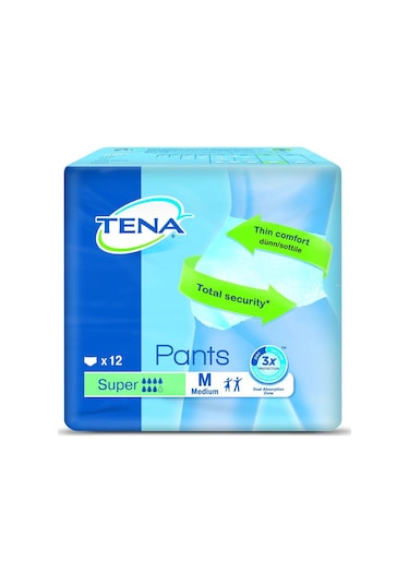 Tena Pants Emici Külot Hasta Bezi M 12'li
