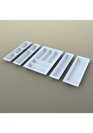 Mutfak Çekmece İçi Kaşıklık Beyaz 74 Cm x 48 Cm