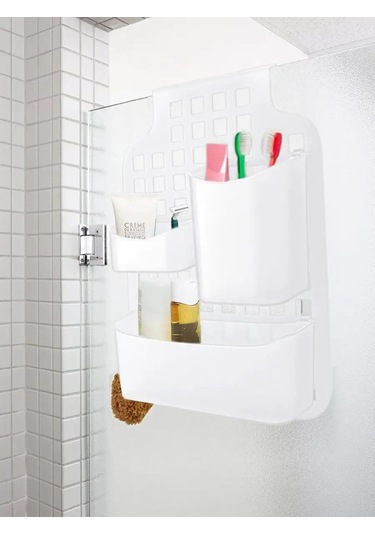 Idea Askılı Organizatör, Kaplarla, Alt Değiştirme Masası İçin 24764757 Beyaz