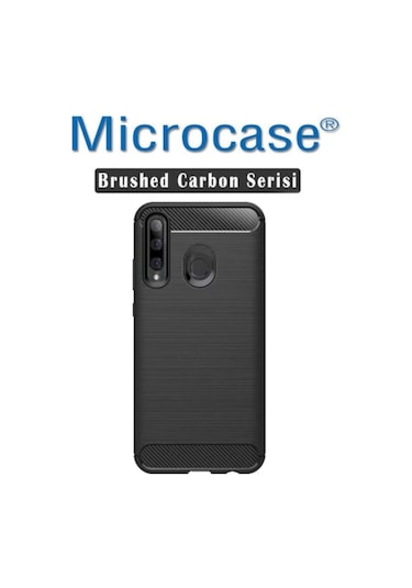 Huawei Honor 20 Lite Brushed Carbon Kilif + Cam (Seç) 364469569