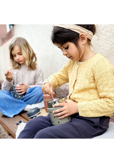 Lassig Happy Prints Yemek Termosu Light Olive Yeşil