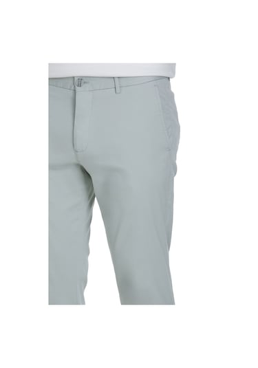 Hatemoğlu Gri Regular Fit Yandan Cepli Kanvas Pantolon 34598 Gri